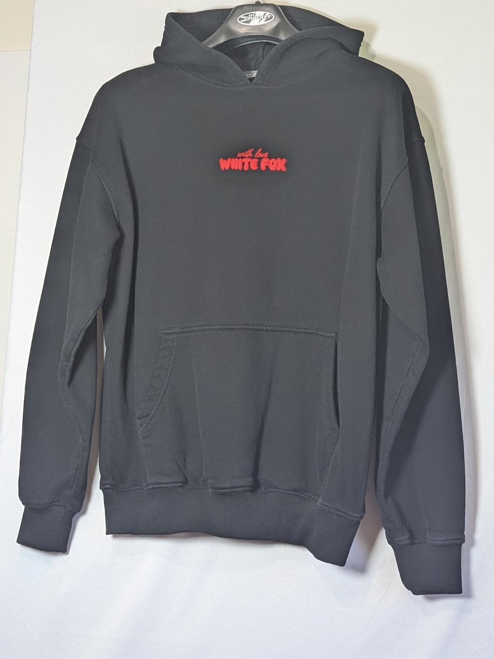 White Fox Boutique Limited Edition 8 Ball Cherry Hoodie Black XS/S